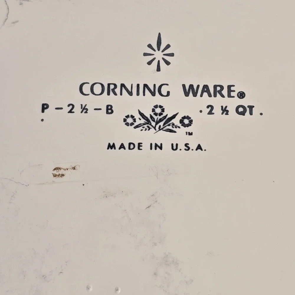Corningware vintage late